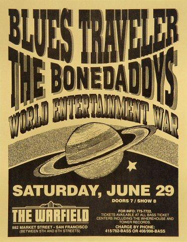 Blues Traveler Handbill