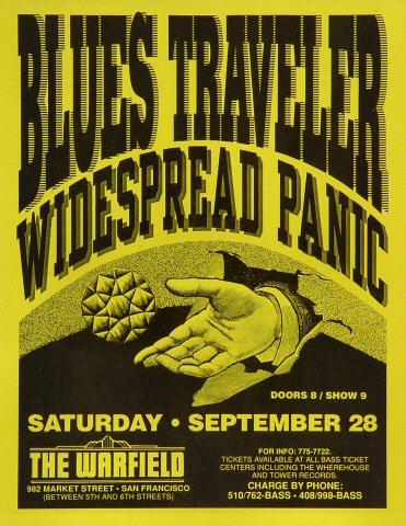 Blues Traveler Handbill