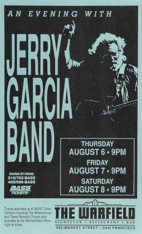 Jerry Garcia Band Poster