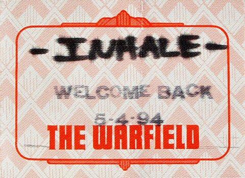 Jerry Garcia and David Grisman Backstage Pass