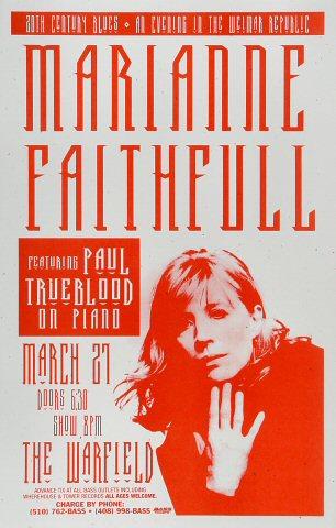 Marianne Faithfull Poster