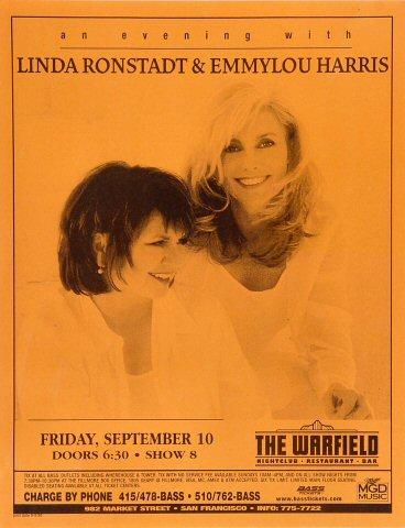Linda Ronstadt Handbill