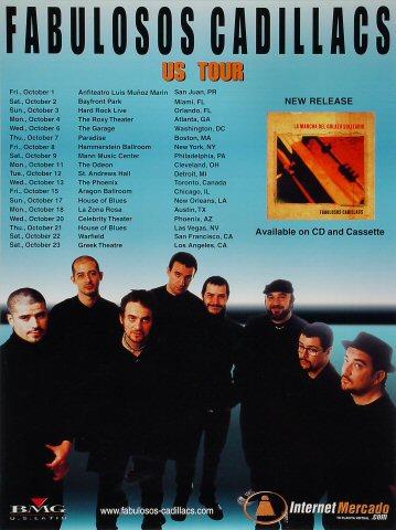 Los Fabulosos Cadillacs Poster