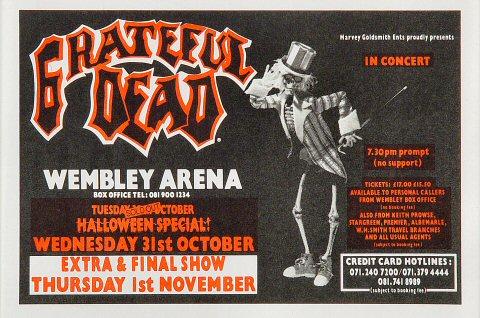 Grateful Dead Handbill