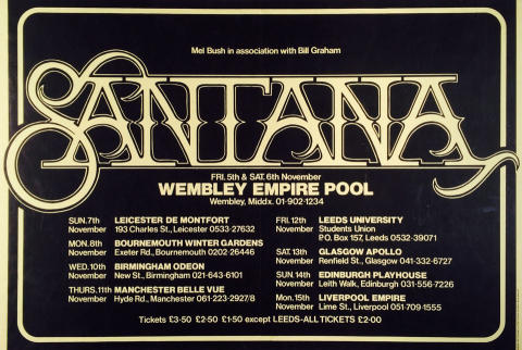 Santana Poster