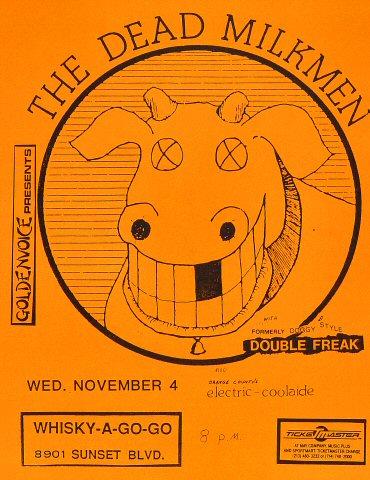 The Dead Milkmen Handbill