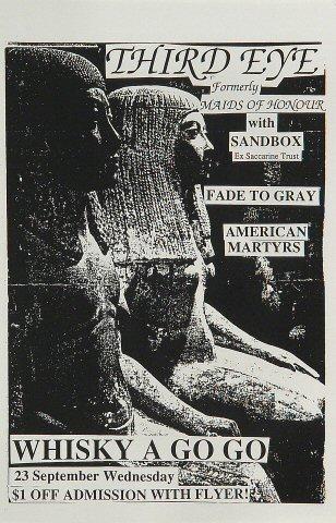 Third Eye Handbill
