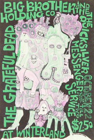 Big Brother and the Holding Company Handbill