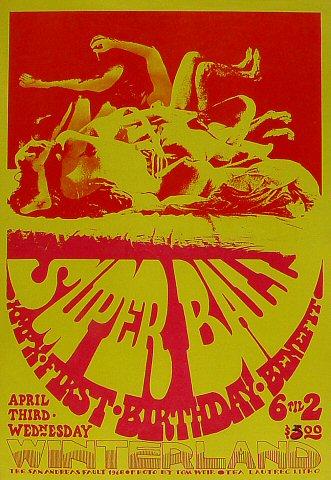 KMPX First Birthday Benefit Poster