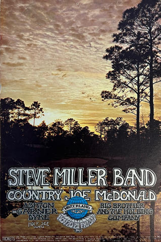 Steve Miller Band Handbill