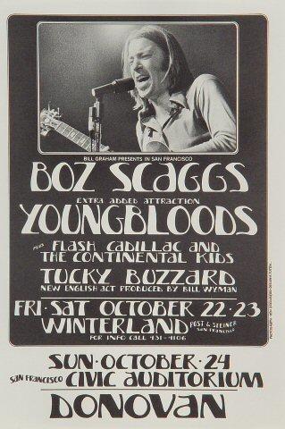Boz Scaggs Handbill