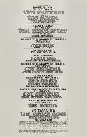 Van Morrison Handbill