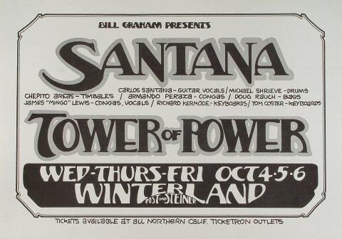 Santana Poster