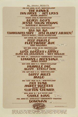 The Kinks Handbill