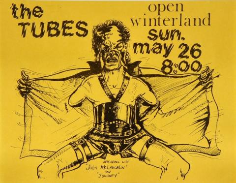 The Tubes Handbill