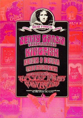 Jerry Garcia Handbill