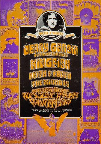 Jerry Garcia Handbill