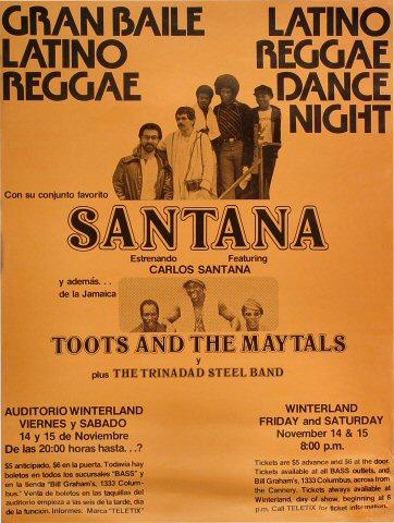 Santana Poster