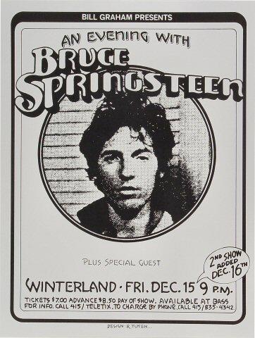 Bruce Springsteen Poster