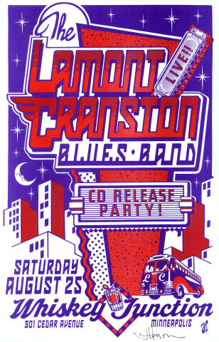 The Lamont Cranston Blues Band Poster