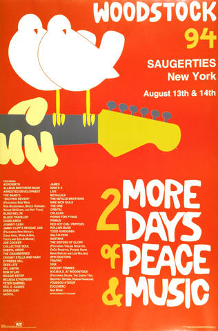 Woodstock '94 Poster