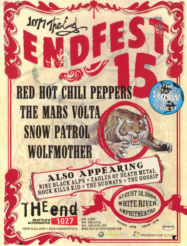 Red Hot Chili Peppers Poster