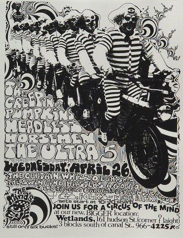 The Creeping Pumpkins Handbill