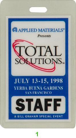 Applied Materials Customer Luncheon Laminate