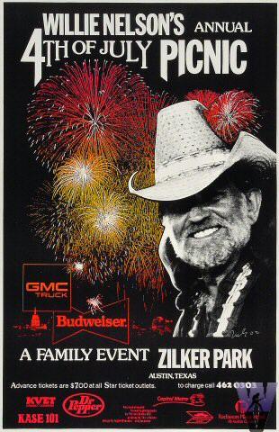 Willie Nelson Poster
