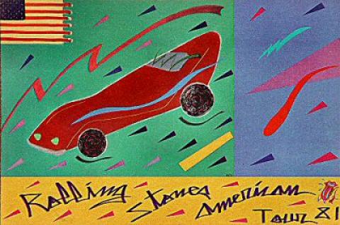 The Rolling Stones Sticker