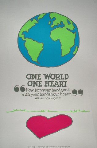 One World One Heart Poster
