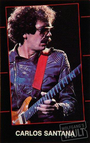 Carlos Santana Postcard