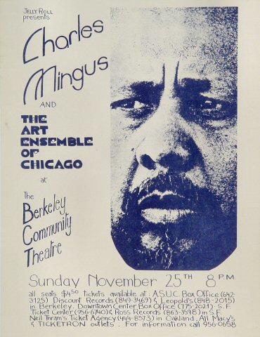 Charles Mingus Handbill