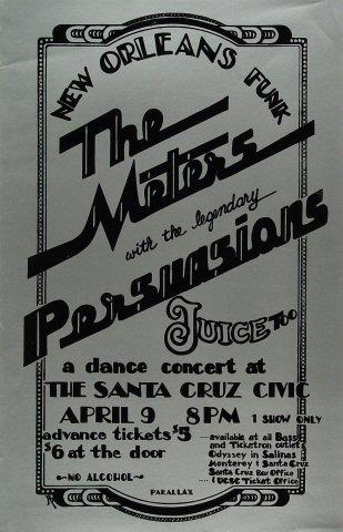 The Funky Meters Poster