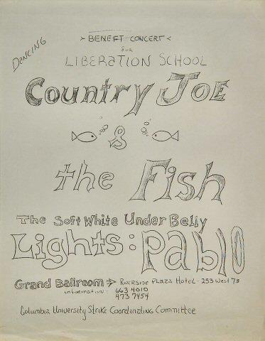 Country Joe & the Fish Handbill