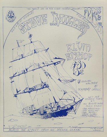 Steve Miller Band Handbill