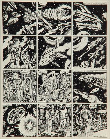 Trip to Mars Postcard