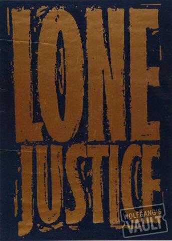 Lone Justice Poster