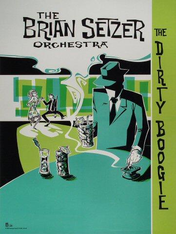 Brian Setzer Orchestra Poster