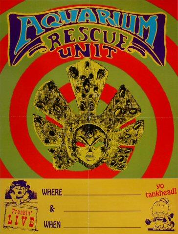 Aquarium Rescue Unit Poster