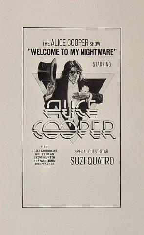 Alice Cooper Handbill