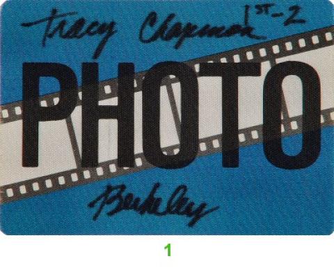 Tracy Chapman Backstage Pass
