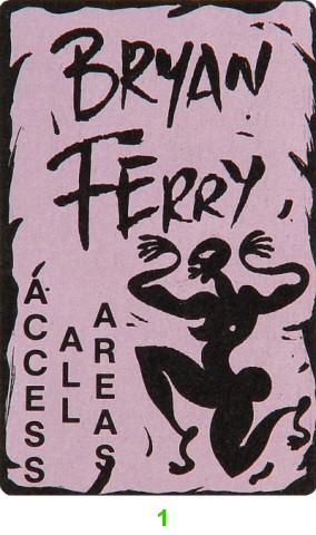 Bryan Ferry Laminate