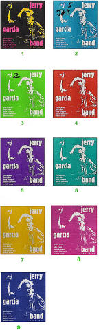 Jerry Garcia Band Backstage Pass