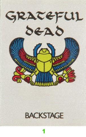 Grateful Dead Backstage Pass