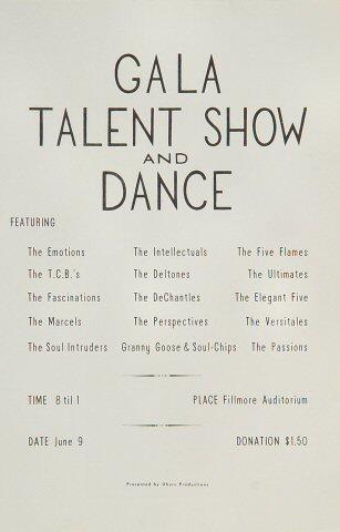 The Emotions Handbill