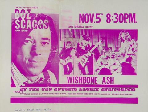 Boz Scaggs Handbill