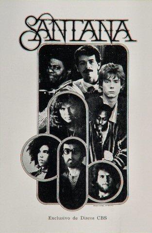 Santana Handbill