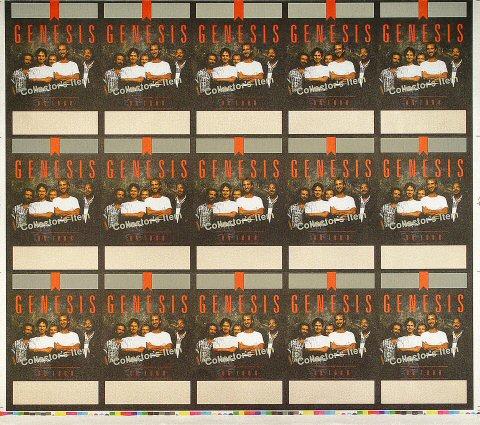 Genesis Backstage Pass