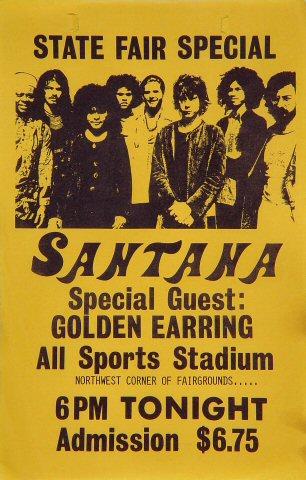 Santana Handbill